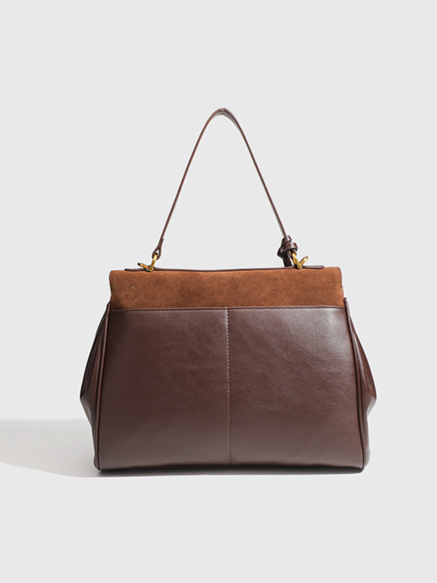 Elegant suede bag