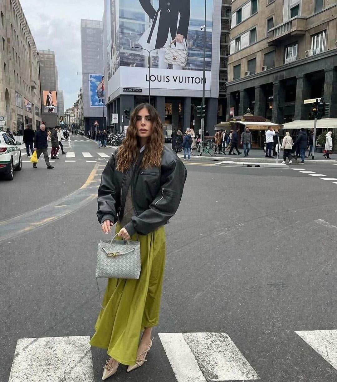 Woven Gold-Knot Tote Bag