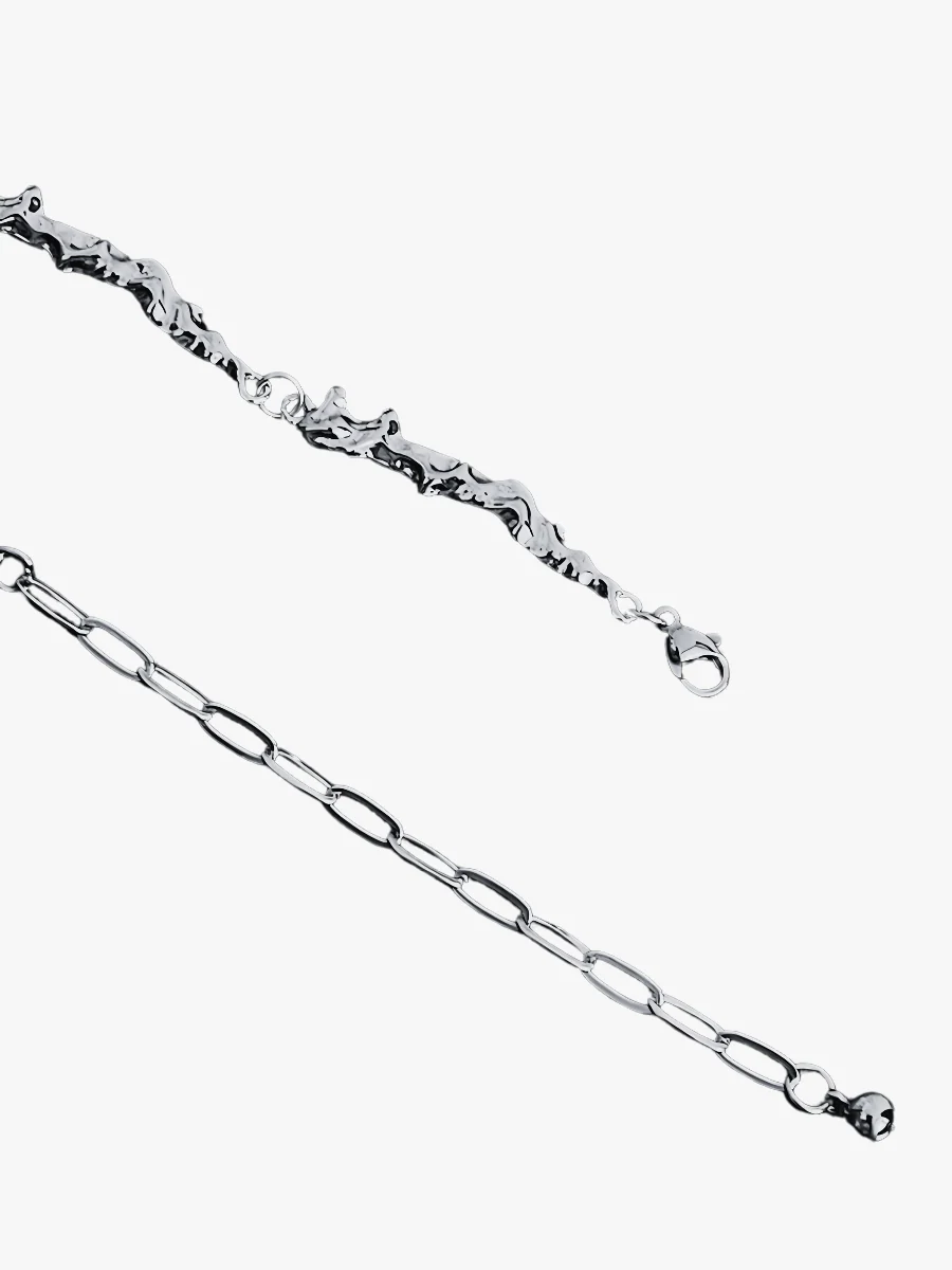 Textured Link Choker